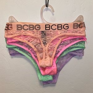 Thong underwear orange,pink,green,purple